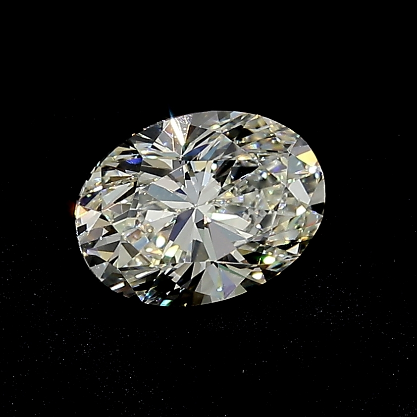 1.01 ct Oval Natural Diamond : K / VVS2
