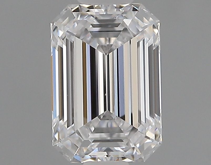 0.70 ct Emerald Cut Natural Diamond : D / VVS2