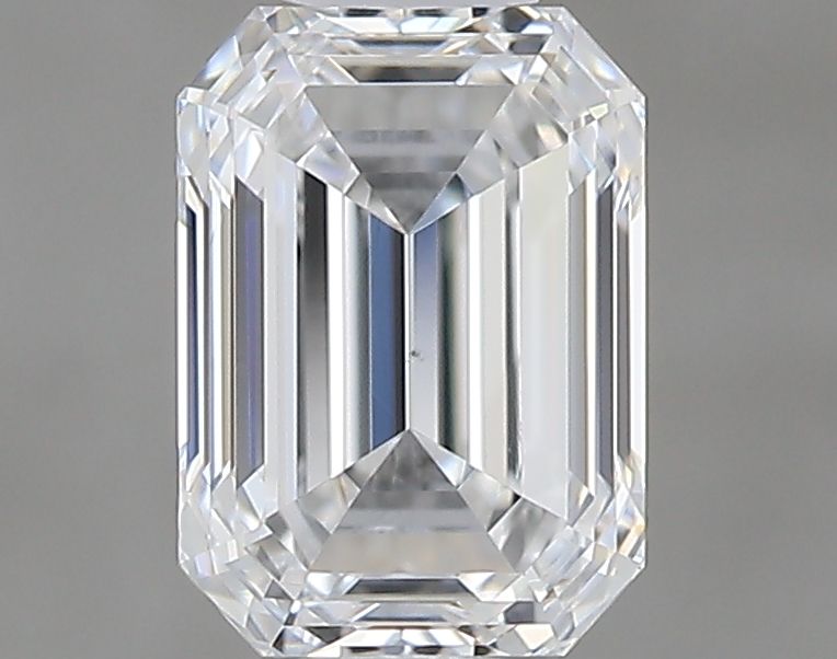 0.66 ct Emerald Cut Natural Diamond : D / VS1