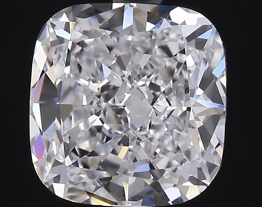 3.11 ct Cushion Cut Natural Diamond : D / IF