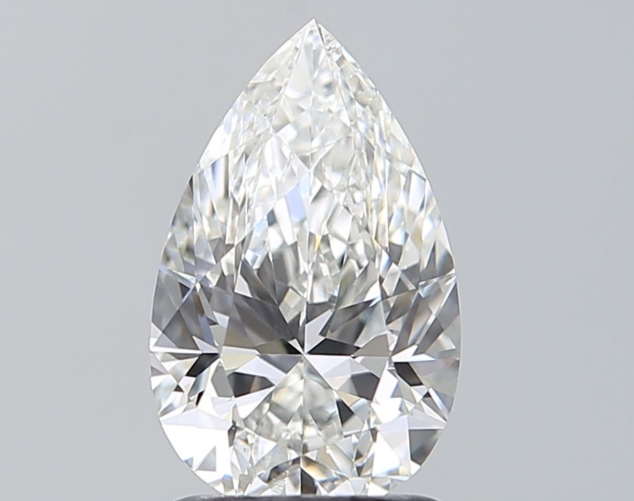 1.50 ct Pear Shape Natural Diamond : G / SI1