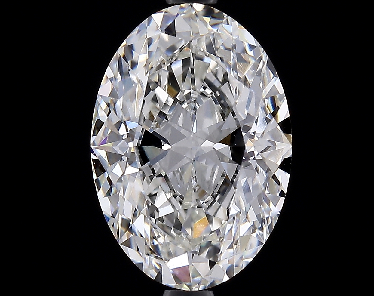 3.19 ct Oval Natural Diamond : G / VVS1