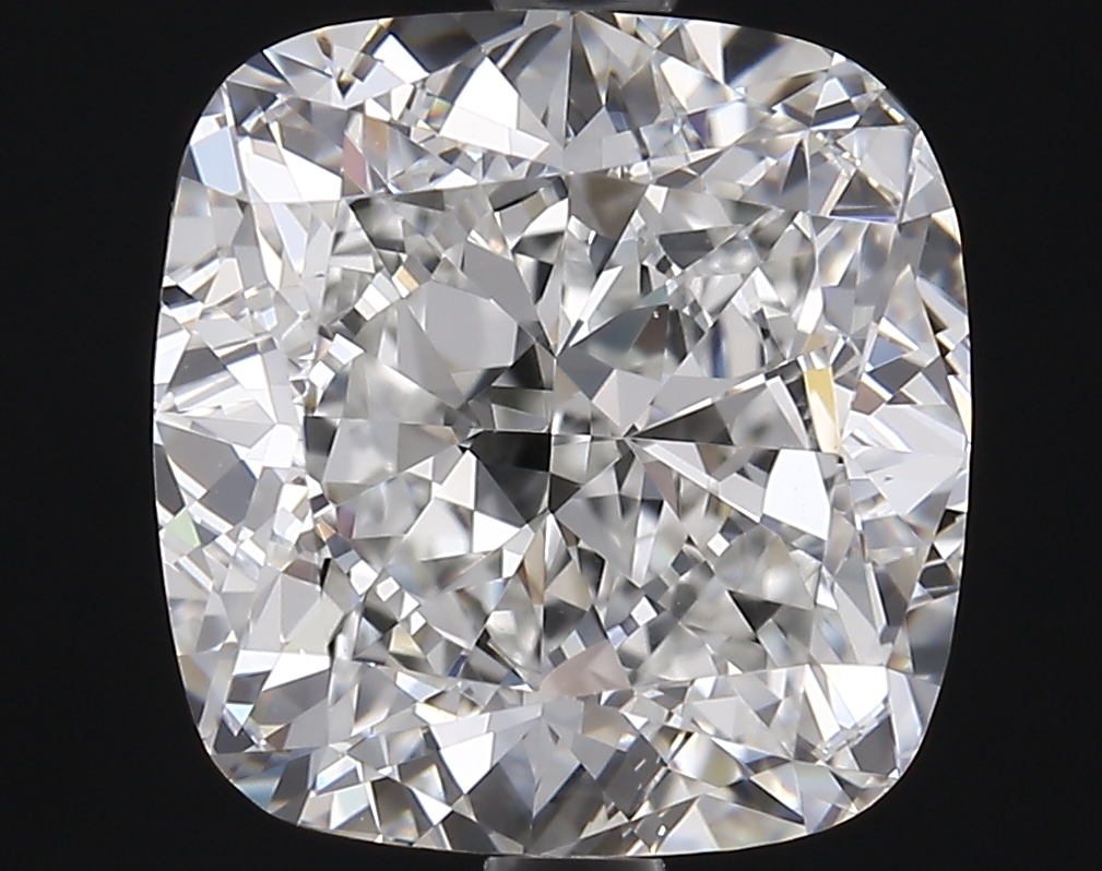 5.17 ct Cushion Cut Natural Diamond : G / VVS1