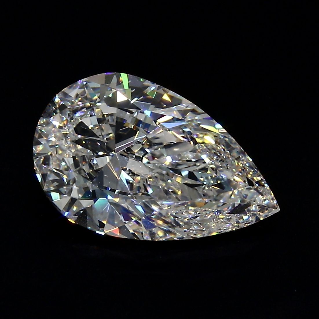 2.51 ct Pear Shape Natural Diamond : F / SI1