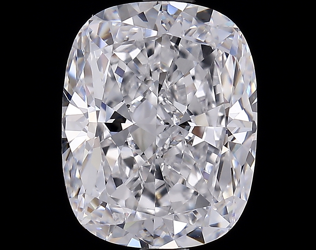 3.29 ct Cushion Cut Natural Diamond : D / IF