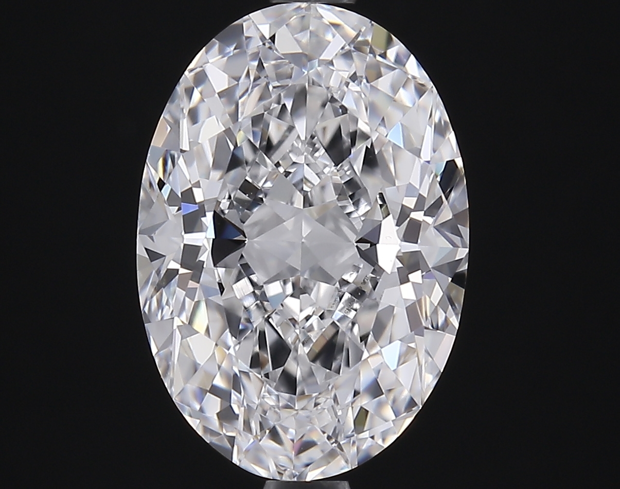 3.03 ct Oval Natural Diamond : D / IF