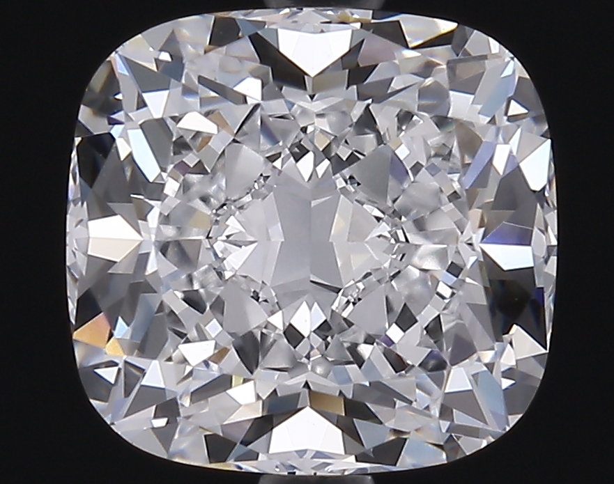 3.24 ct Cushion Cut Natural Diamond : D / IF