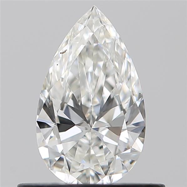 0.50 ct Pear Shape Natural Diamond : H / VVS2