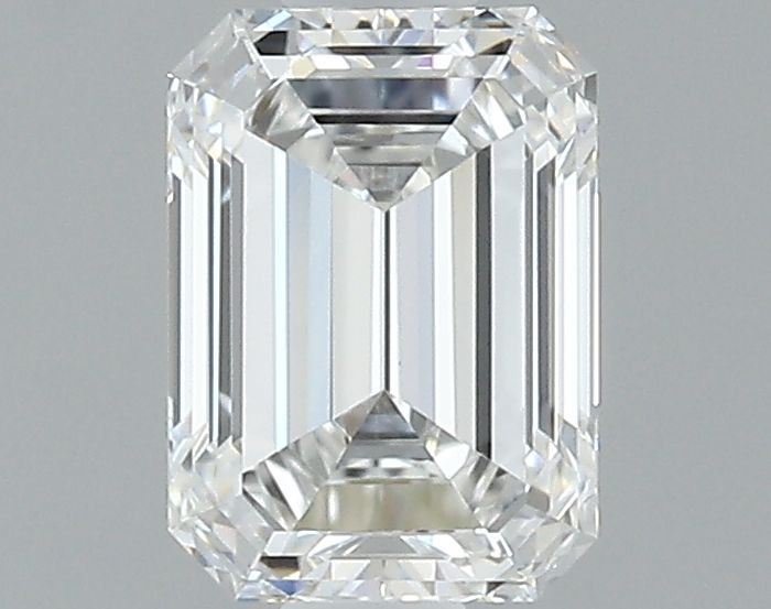 0.61 ct Emerald Cut Natural Diamond : F / VVS2