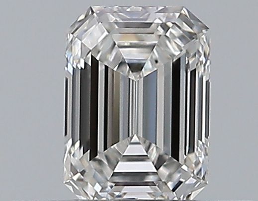 0.30 ct Emerald Cut Natural Diamond : F / VVS2