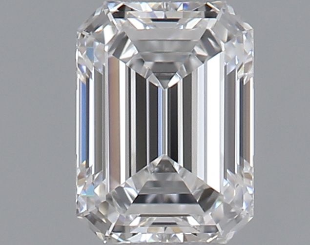 0.30 ct Emerald Cut Natural Diamond : D / VVS2