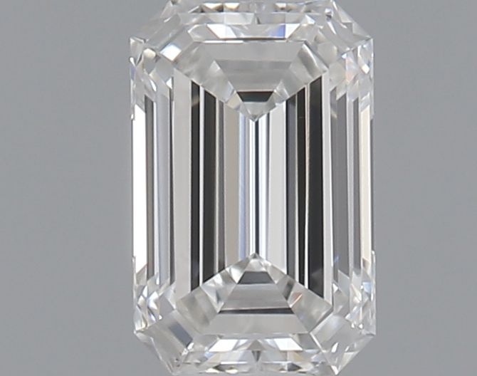 0.31 ct Emerald Cut Natural Diamond : E / VVS2