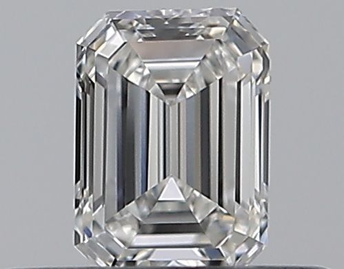 0.30 ct Emerald Cut Natural Diamond : F / VVS2