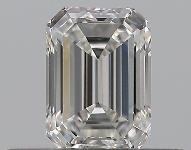 0.33 ct Emerald Cut Natural Diamond : F / VVS2