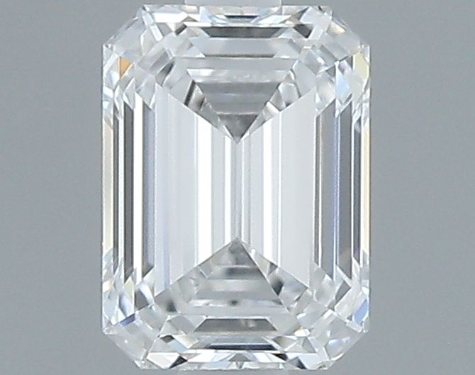 0.34 ct Emerald Cut Natural Diamond : D / VVS2