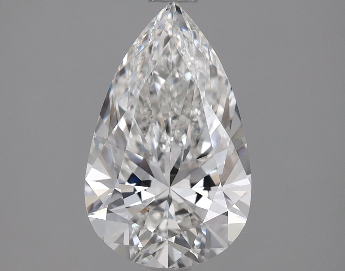 2.01 ct Pear Shape Natural Diamond : F / VVS1