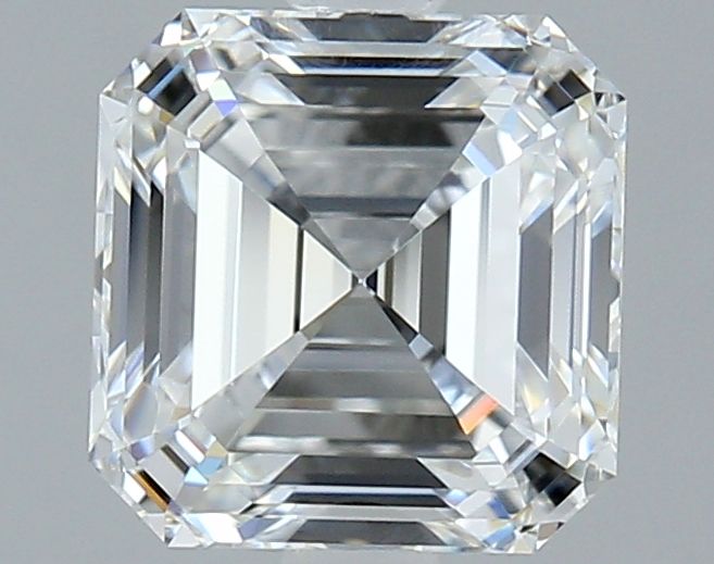 1.53 ct Asscher Cut Natural Diamond : F / VVS2