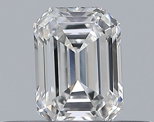 0.30 ct Emerald Cut Natural Diamond : F / VVS2