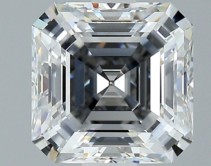 1.51 ct Asscher Cut Natural Diamond : E / VVS2