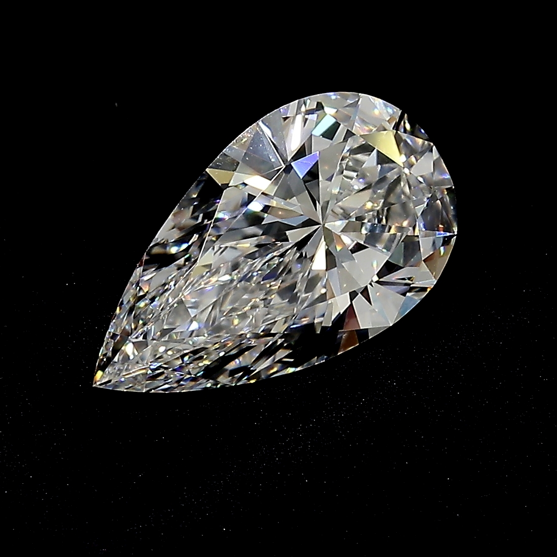 1.77 ct Pear Shape Natural Diamond : F / IF